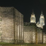 Muralla y catedral de Lugo